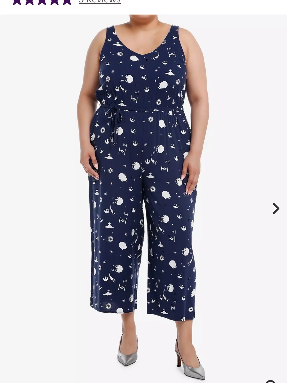 Her universe Star Wars navy jumpsuit L